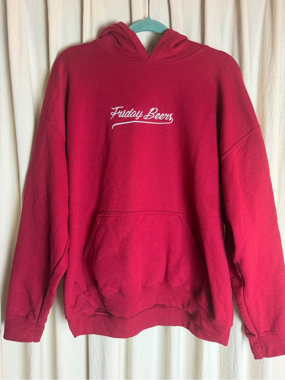 Friday Beers Red Hoodie